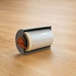 Capa plástica Electroestática encintada con aplicador / 55 cm x 30 m